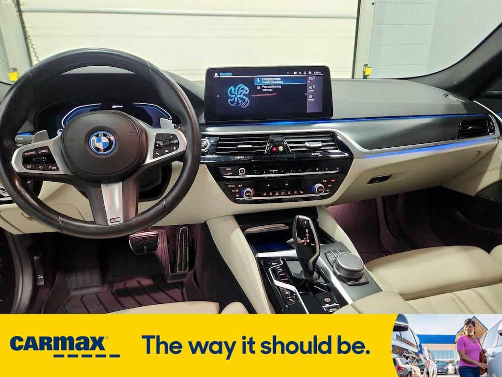 used 2022 BMW 530e car, priced at $34,998