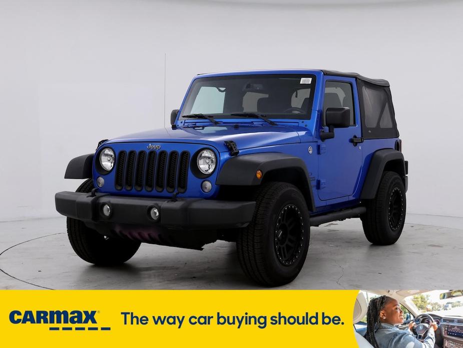 used 2015 Jeep Wrangler car, priced at $17,998