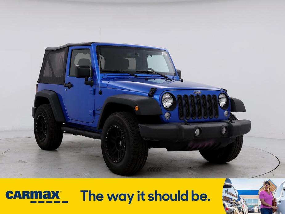 used 2015 Jeep Wrangler car, priced at $17,998