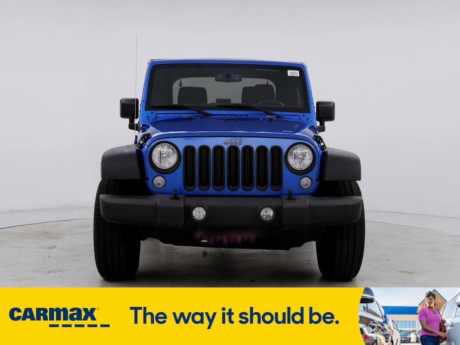 used 2015 Jeep Wrangler car, priced at $17,998