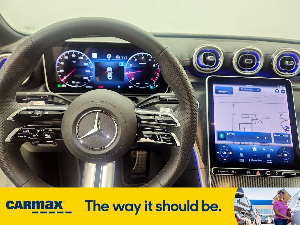 used 2023 Mercedes-Benz C-Class car, priced at $45,998