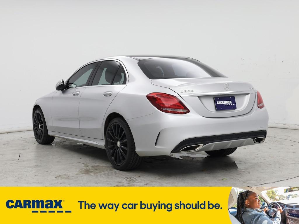 used 2015 Mercedes-Benz C-Class car, priced at $19,998