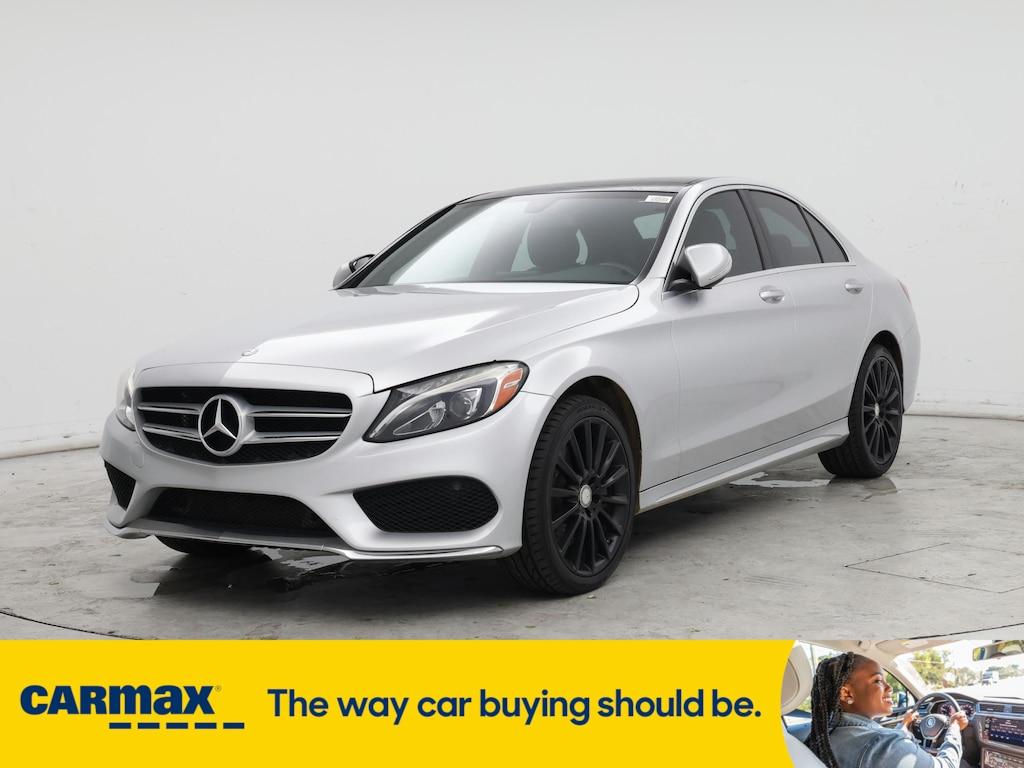 used 2015 Mercedes-Benz C-Class car, priced at $19,998