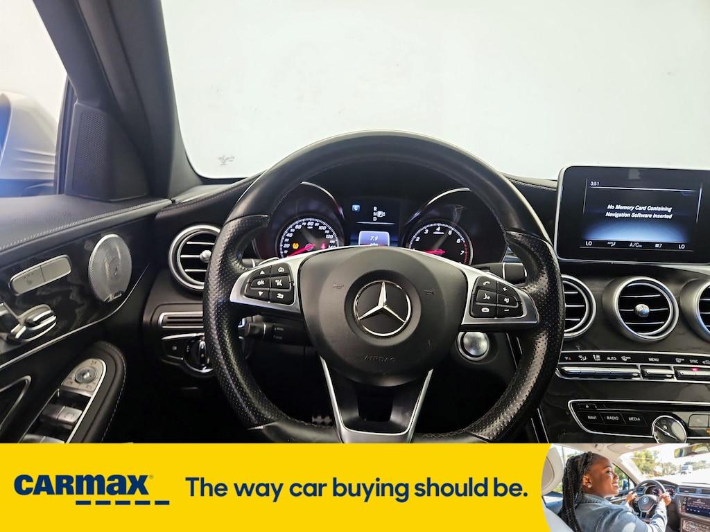 used 2015 Mercedes-Benz C-Class car, priced at $19,998