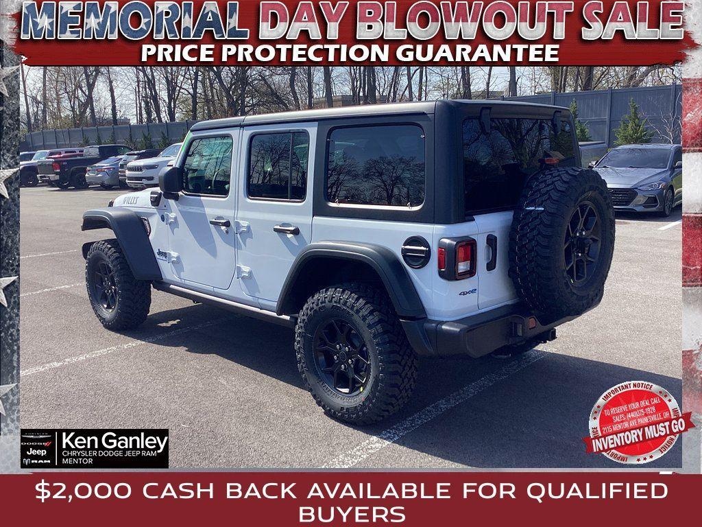 new 2025 Jeep Wrangler 4xe car, priced at $52,585