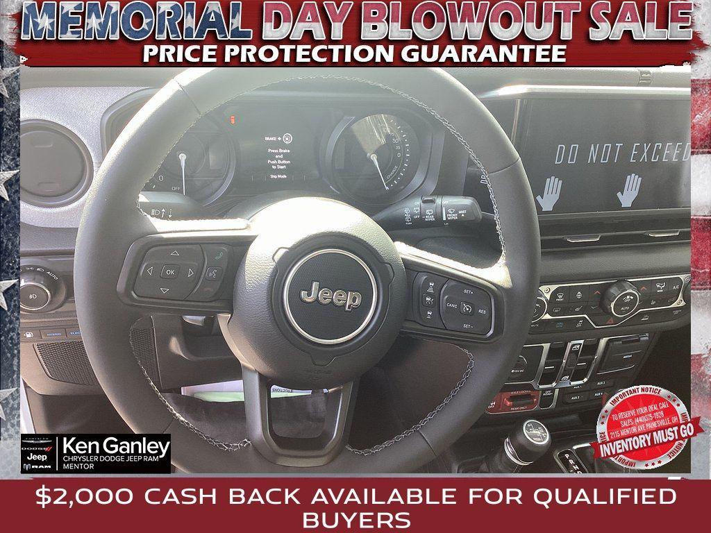 new 2025 Jeep Wrangler 4xe car, priced at $52,585