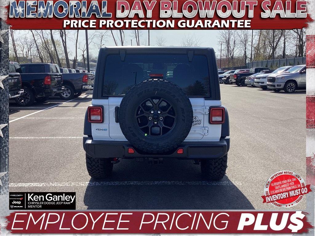 new 2025 Jeep Wrangler 4xe car, priced at $52,705