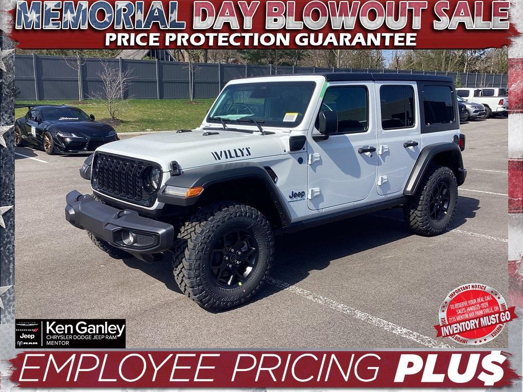 new 2025 Jeep Wrangler 4xe car, priced at $52,705