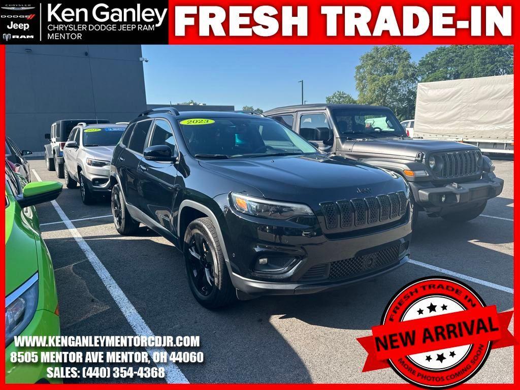 used 2023 Jeep Cherokee car, priced at $24,900