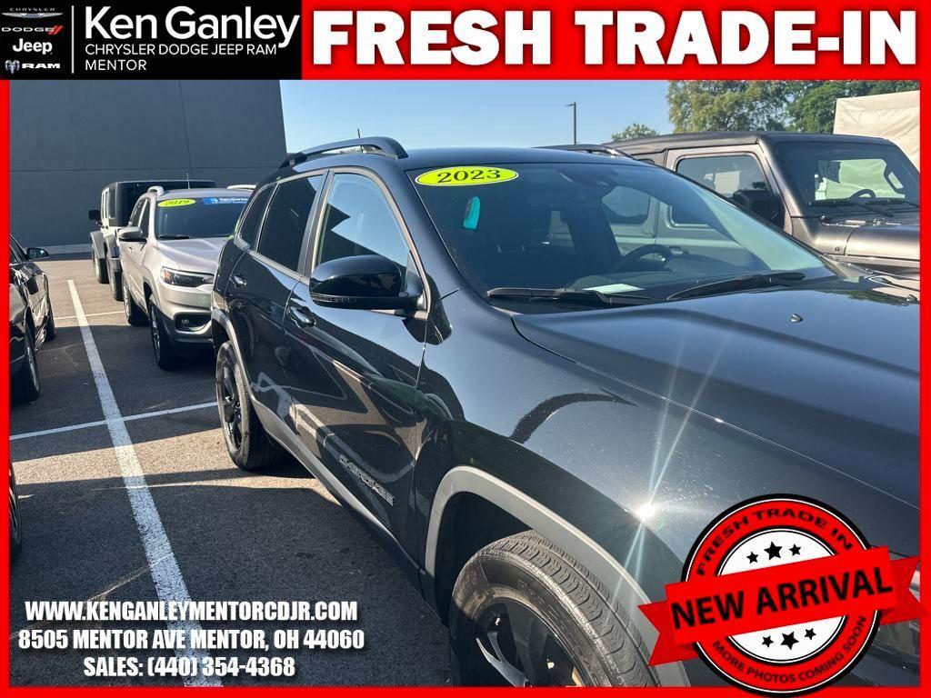used 2023 Jeep Cherokee car, priced at $24,900