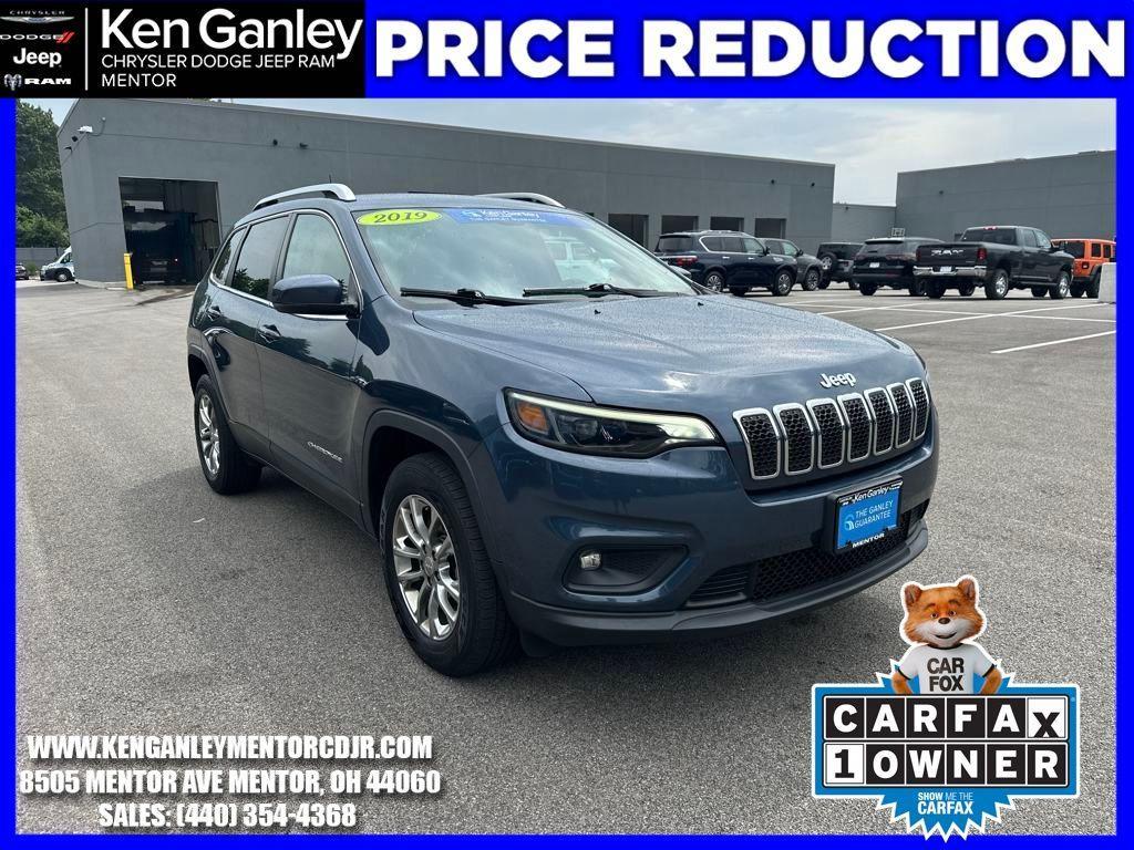 used 2019 Jeep Cherokee car, priced at $16,800