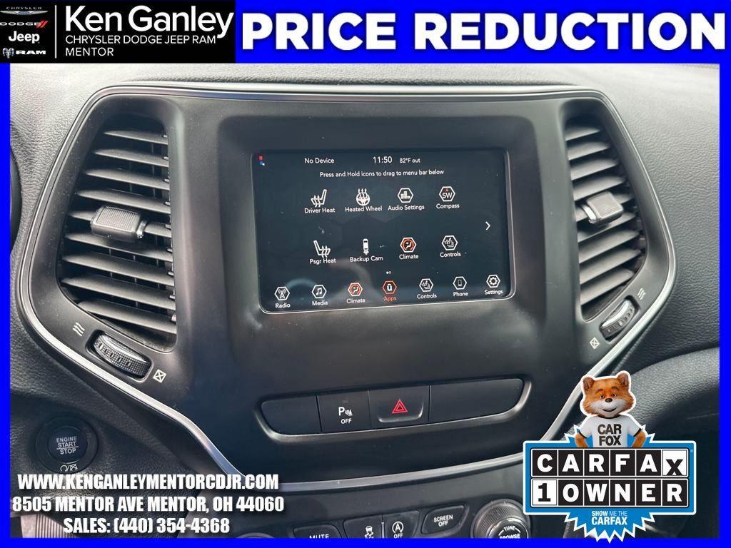 used 2019 Jeep Cherokee car, priced at $16,800