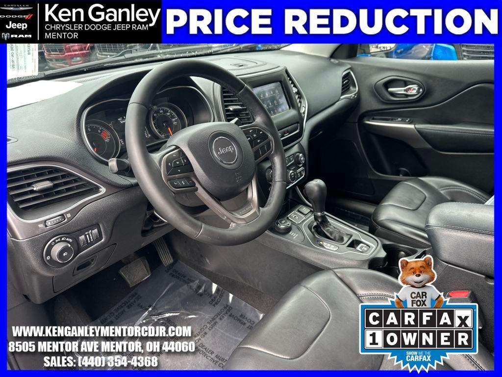 used 2019 Jeep Cherokee car, priced at $16,800