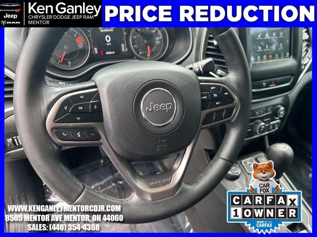 used 2019 Jeep Cherokee car, priced at $16,800