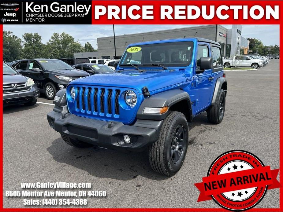 used 2023 Jeep Wrangler car, priced at $29,500