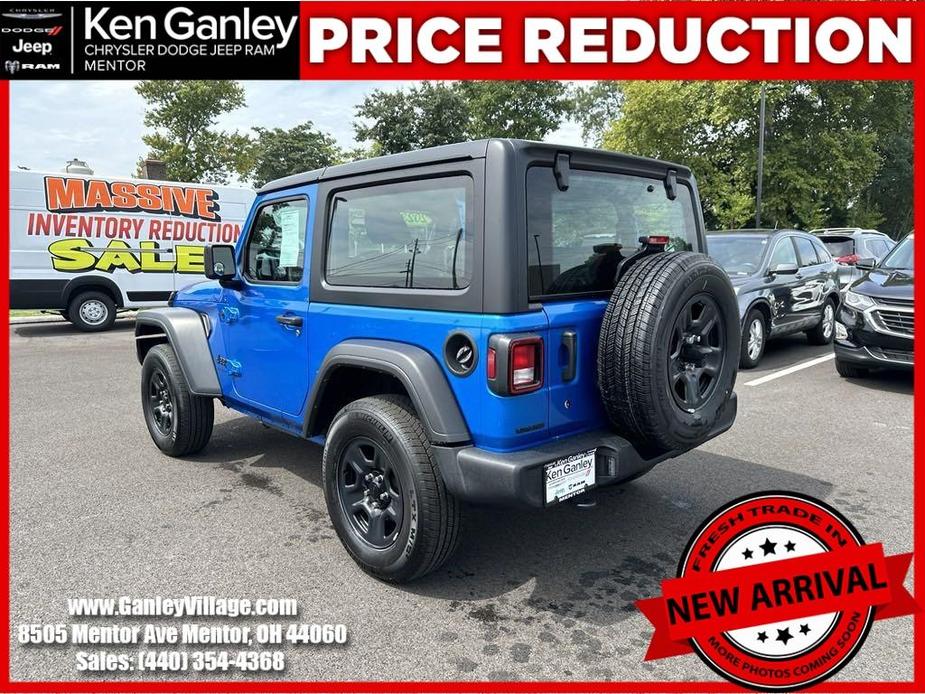 used 2023 Jeep Wrangler car, priced at $29,500