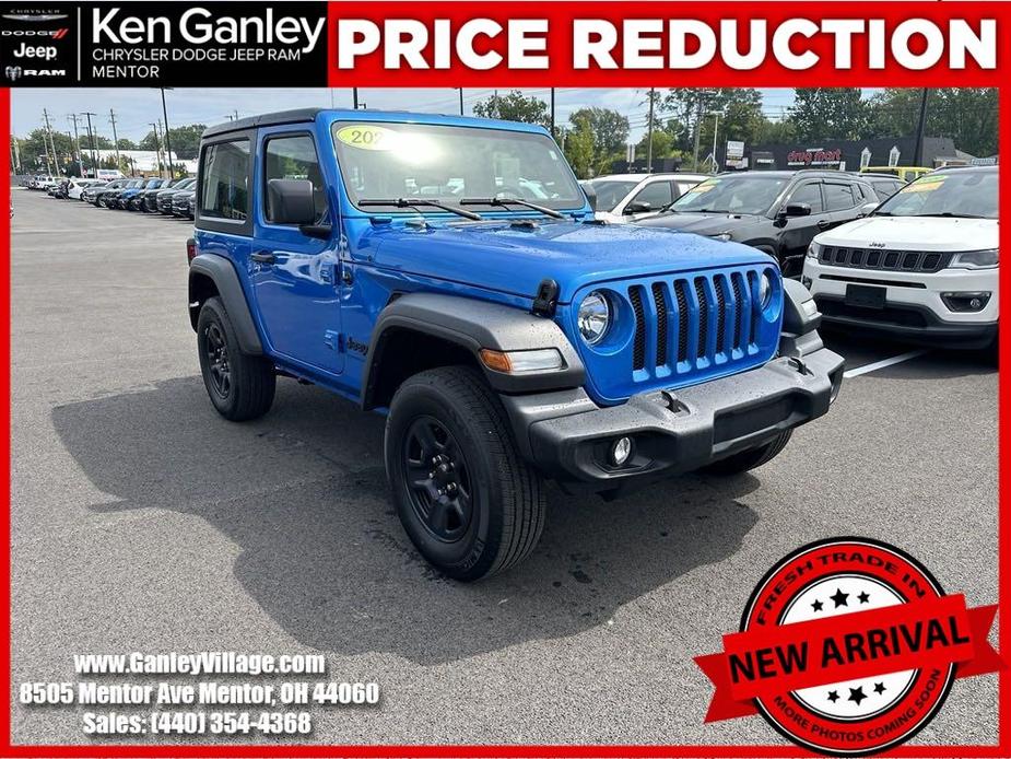 used 2023 Jeep Wrangler car, priced at $29,500