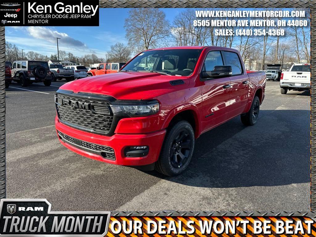 new 2025 Ram 1500 car, priced at $52,100