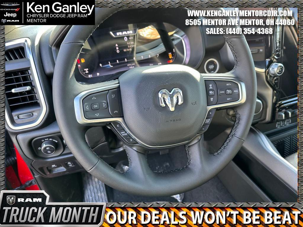 new 2025 Ram 1500 car, priced at $52,100
