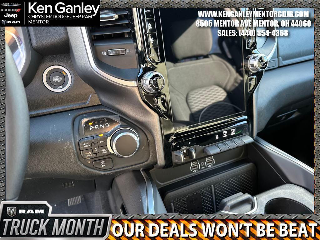 new 2025 Ram 1500 car, priced at $52,100
