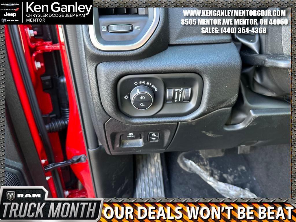 new 2025 Ram 1500 car, priced at $52,100