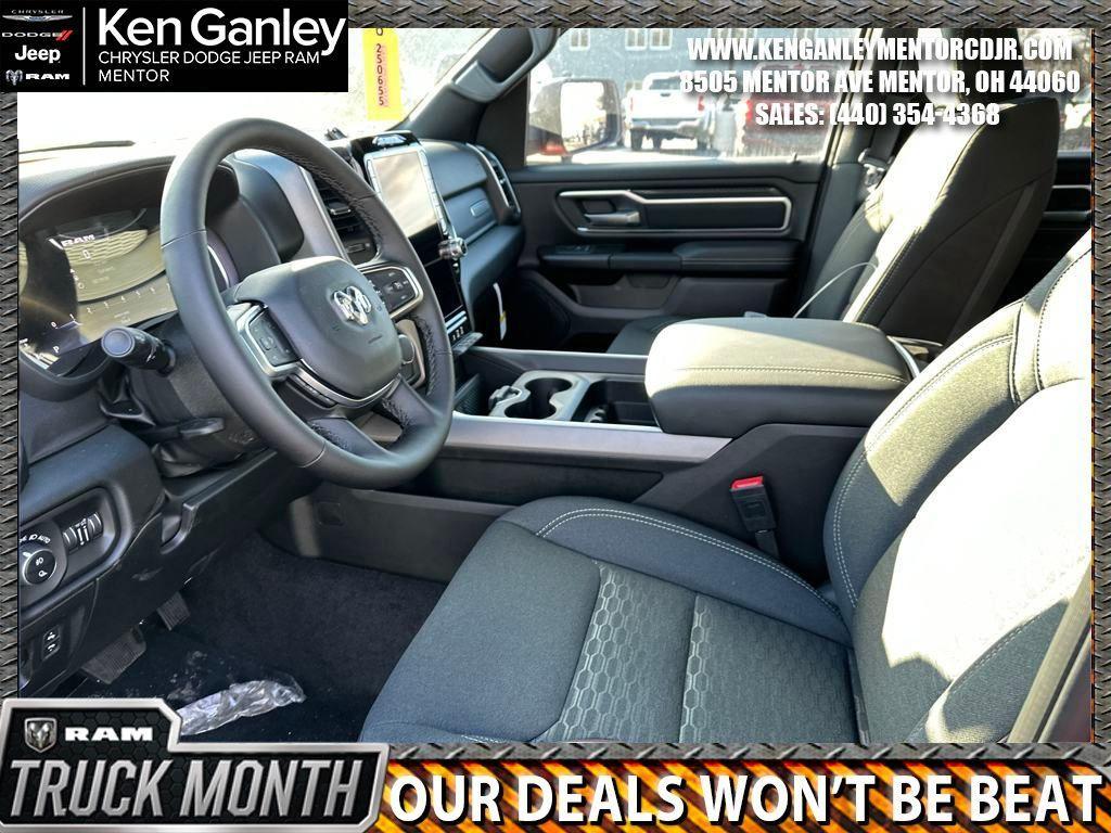 new 2025 Ram 1500 car, priced at $52,100
