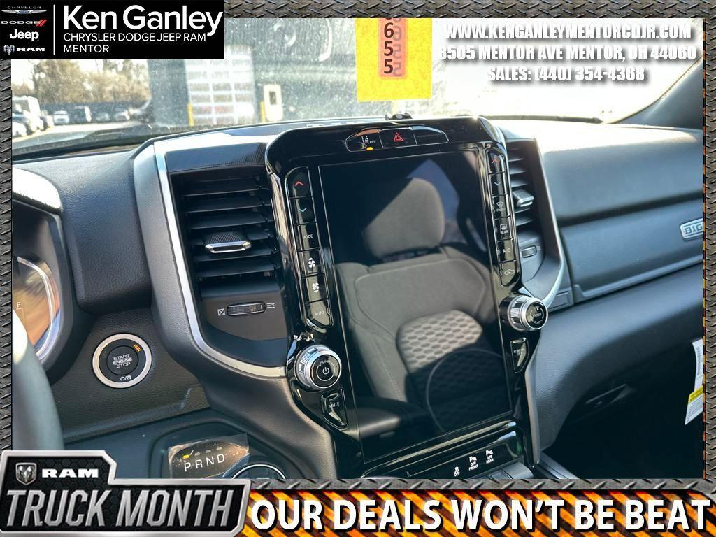 new 2025 Ram 1500 car, priced at $52,100