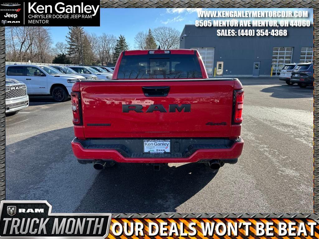 new 2025 Ram 1500 car, priced at $52,100