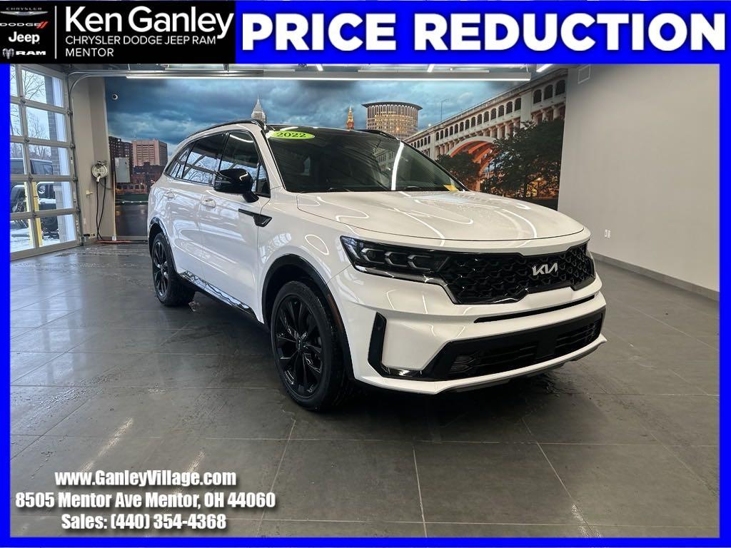 used 2022 Kia Sorento car, priced at $27,900