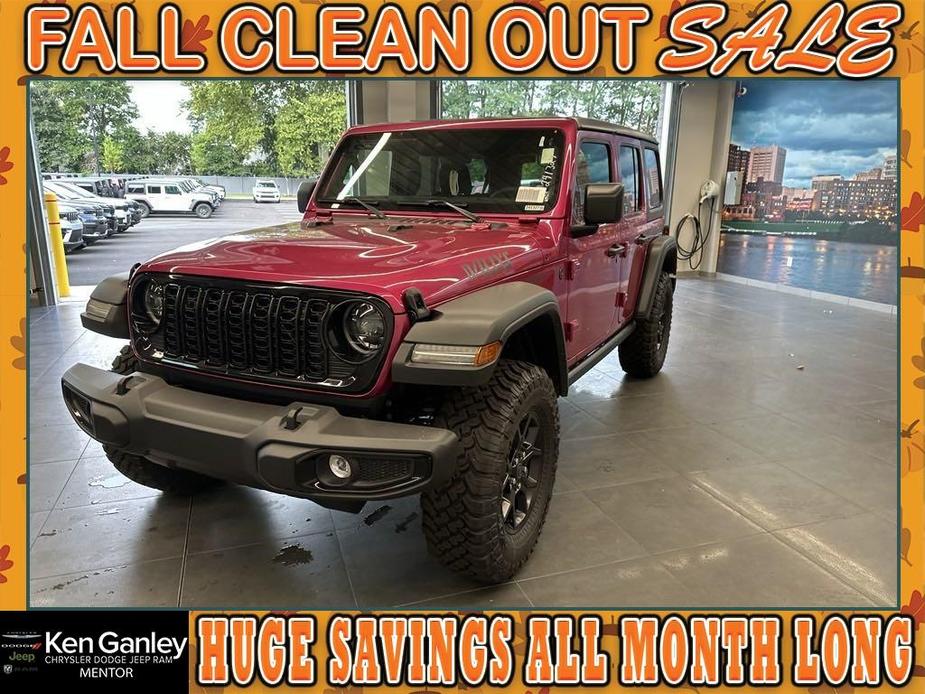 new 2024 Jeep Wrangler car, priced at $48,575