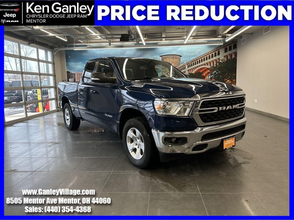 used 2022 Ram 1500 car, priced at $33,700