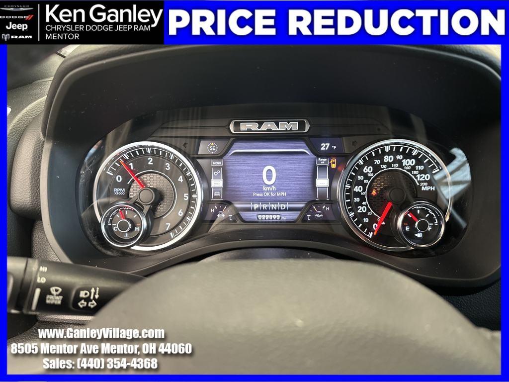 used 2022 Ram 1500 car, priced at $33,700