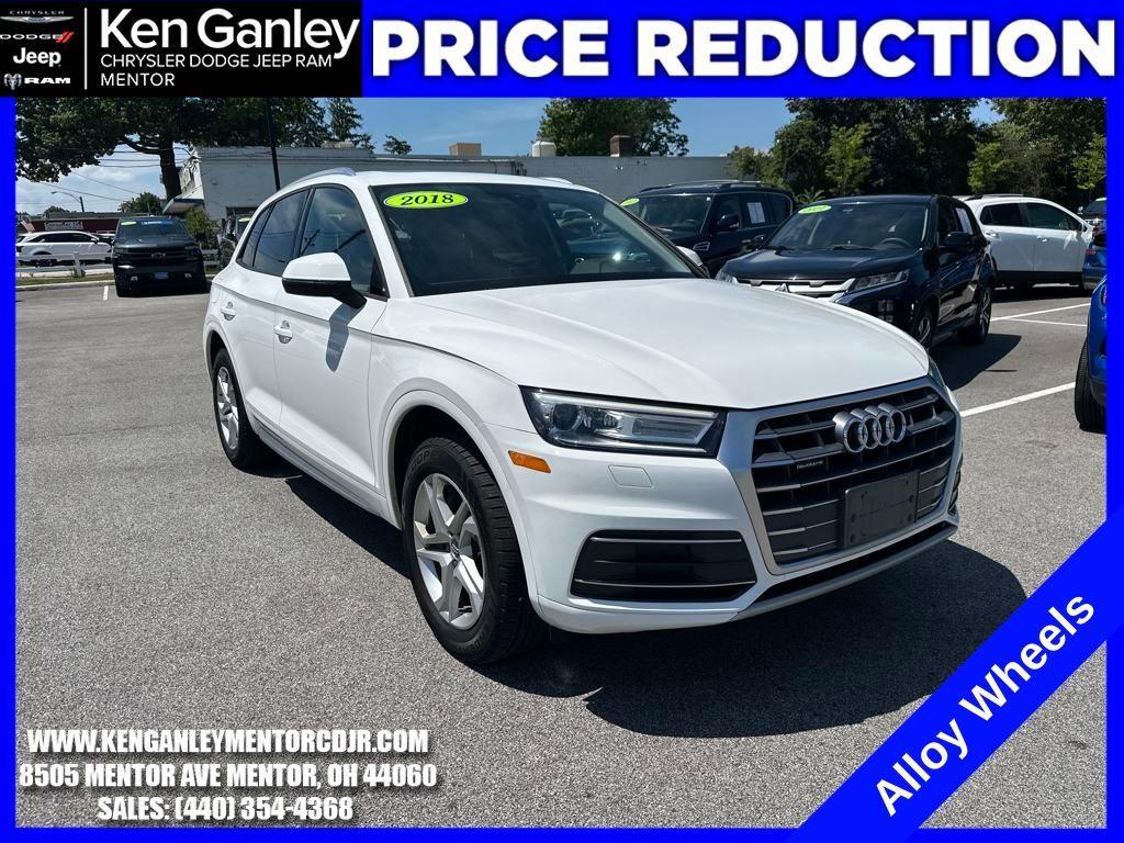 used 2018 Audi Q5 car, priced at $17,500