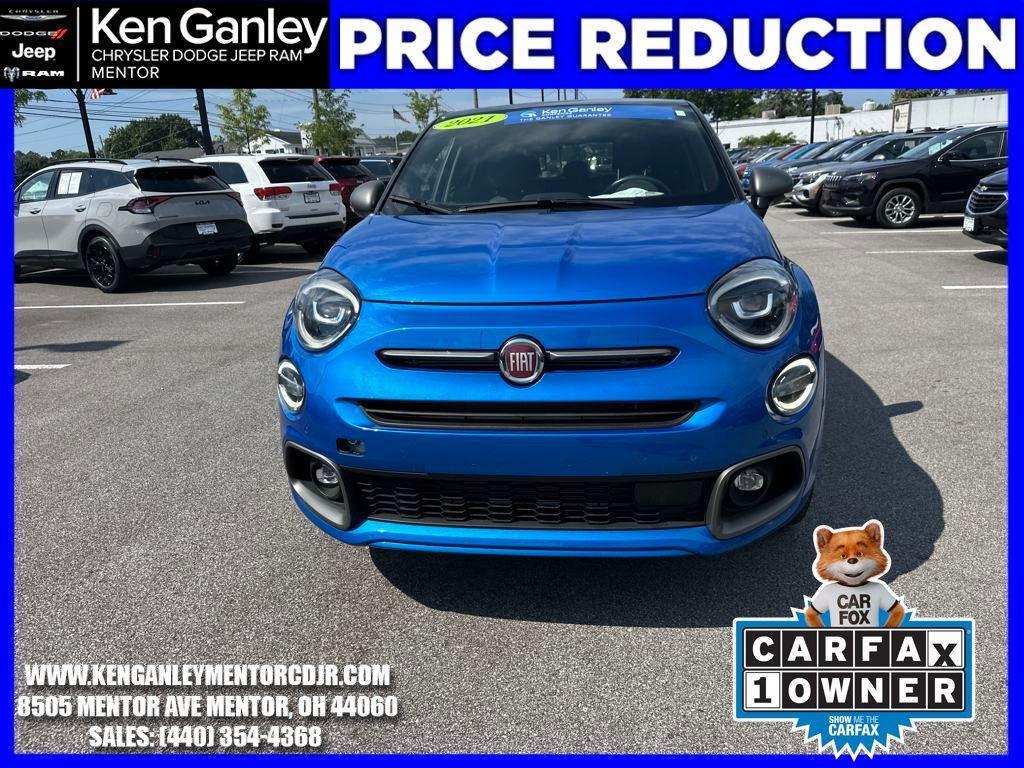 used 2021 FIAT 500X car, priced at $16,900