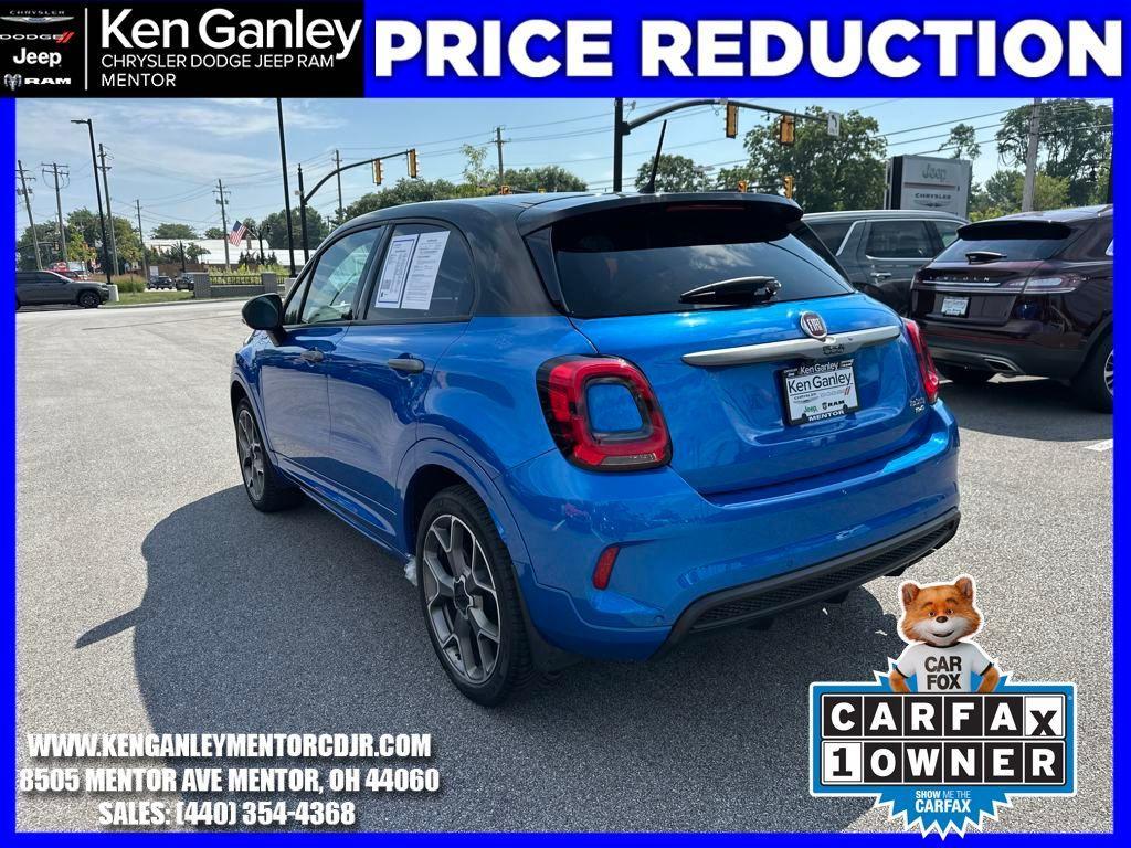 used 2021 FIAT 500X car, priced at $16,900