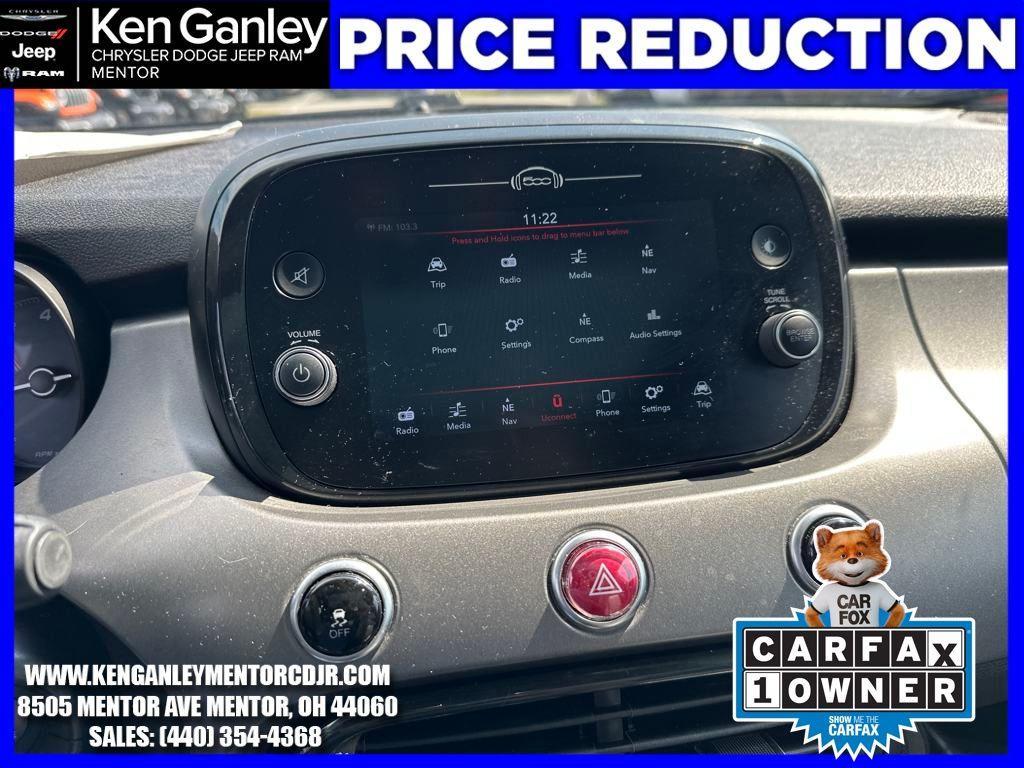 used 2021 FIAT 500X car, priced at $16,900