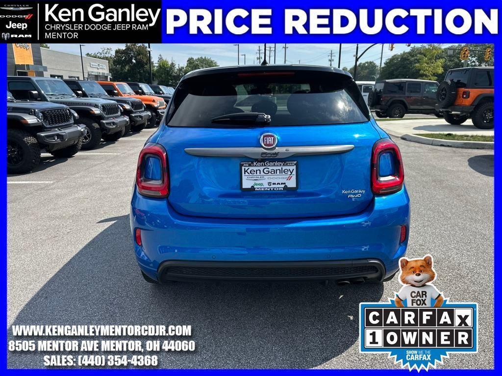 used 2021 FIAT 500X car, priced at $16,900