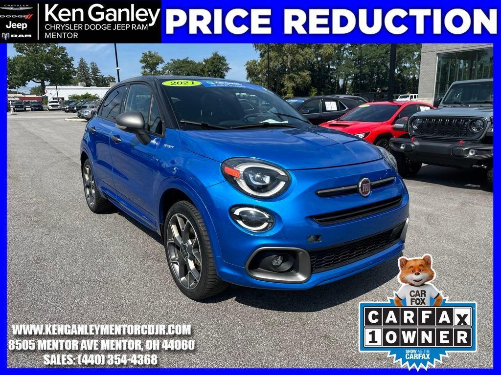 used 2021 FIAT 500X car, priced at $16,900