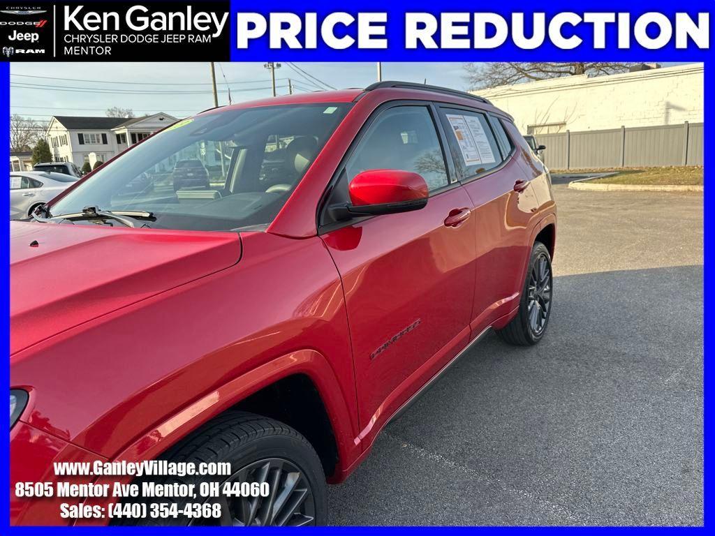 used 2023 Jeep Compass car, priced at $23,500