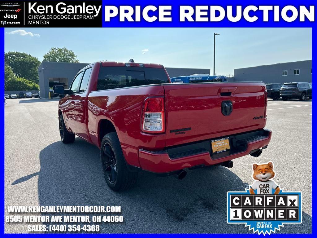 used 2021 Ram 1500 car, priced at $32,400