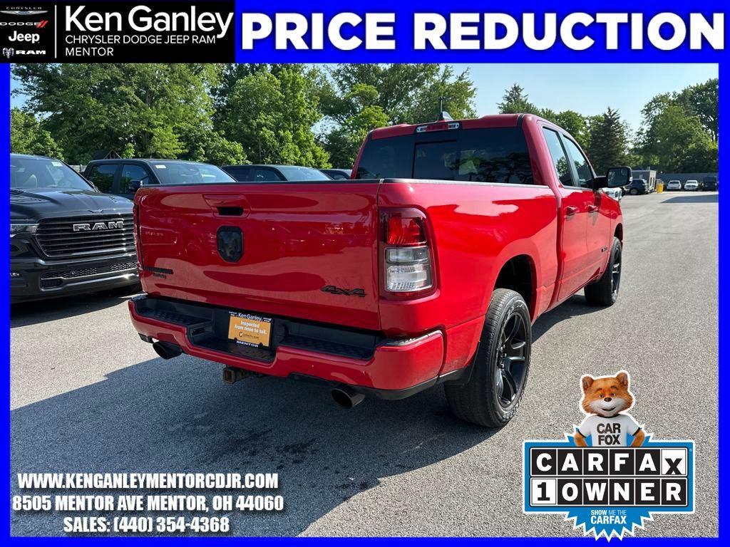 used 2021 Ram 1500 car, priced at $32,400