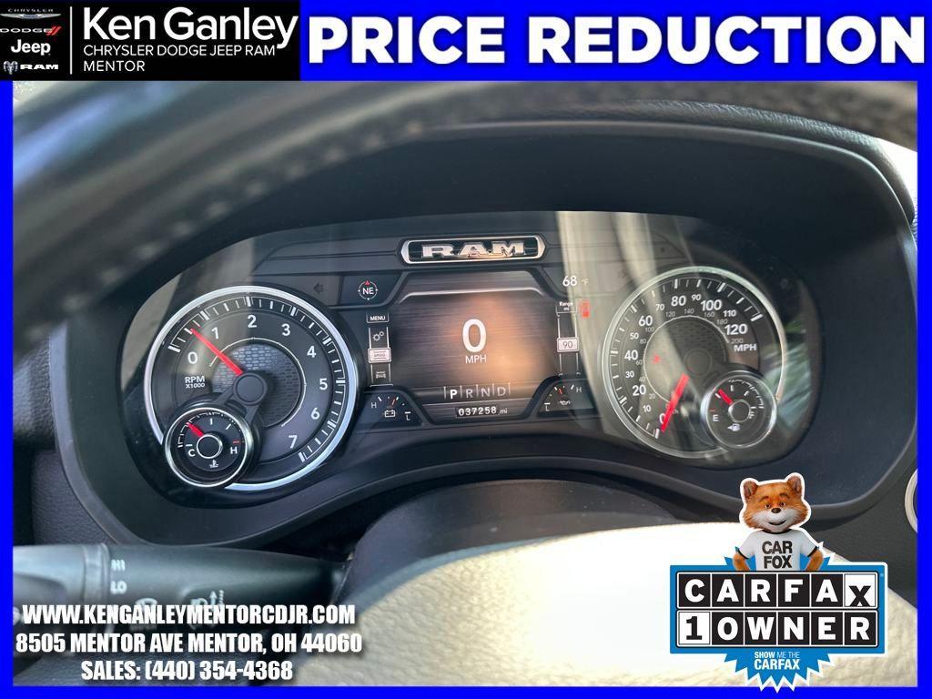 used 2021 Ram 1500 car, priced at $32,400