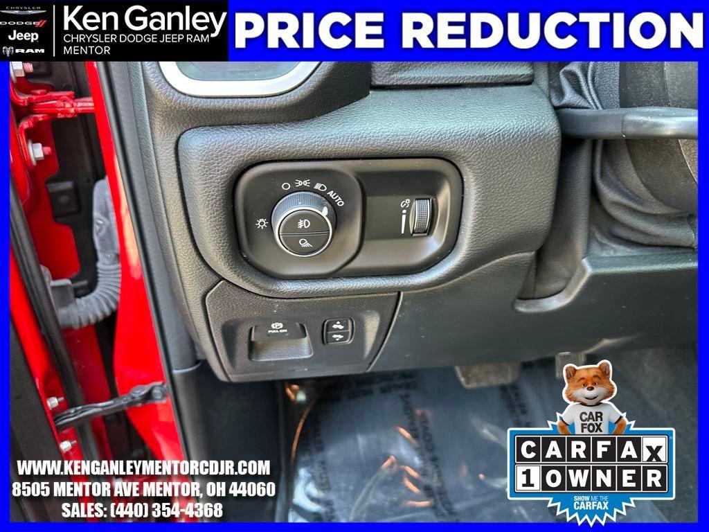 used 2021 Ram 1500 car, priced at $32,400