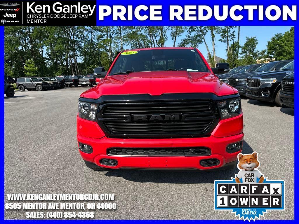 used 2021 Ram 1500 car, priced at $32,400