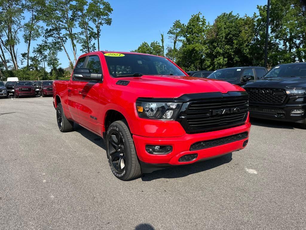 used 2021 Ram 1500 car, priced at $32,400