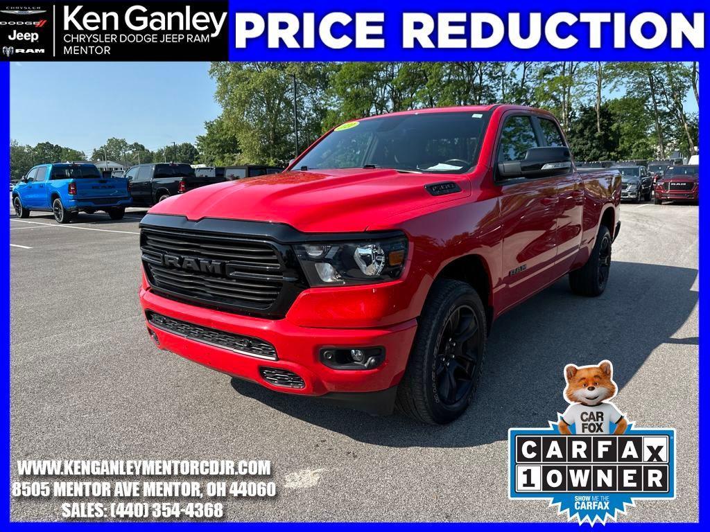 used 2021 Ram 1500 car, priced at $32,400