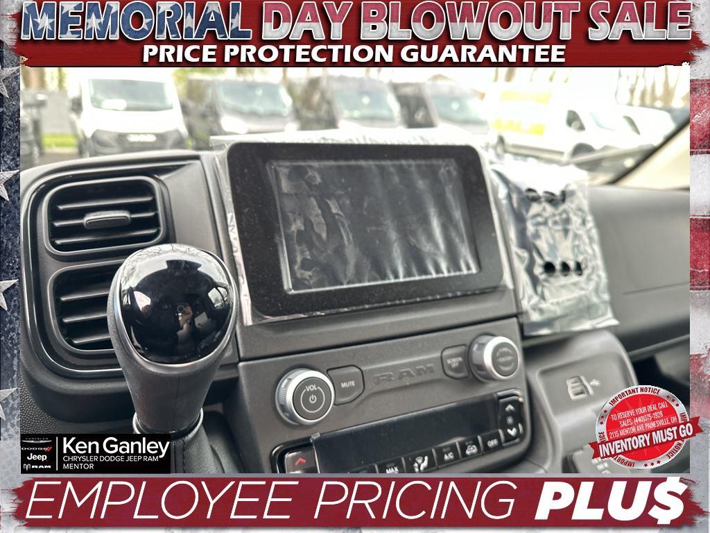 new 2025 Ram ProMaster 1500 car, priced at $48,075