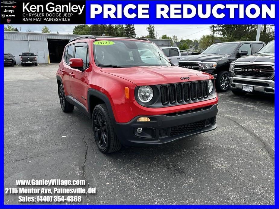 used 2017 Jeep Renegade car, priced at $11,899