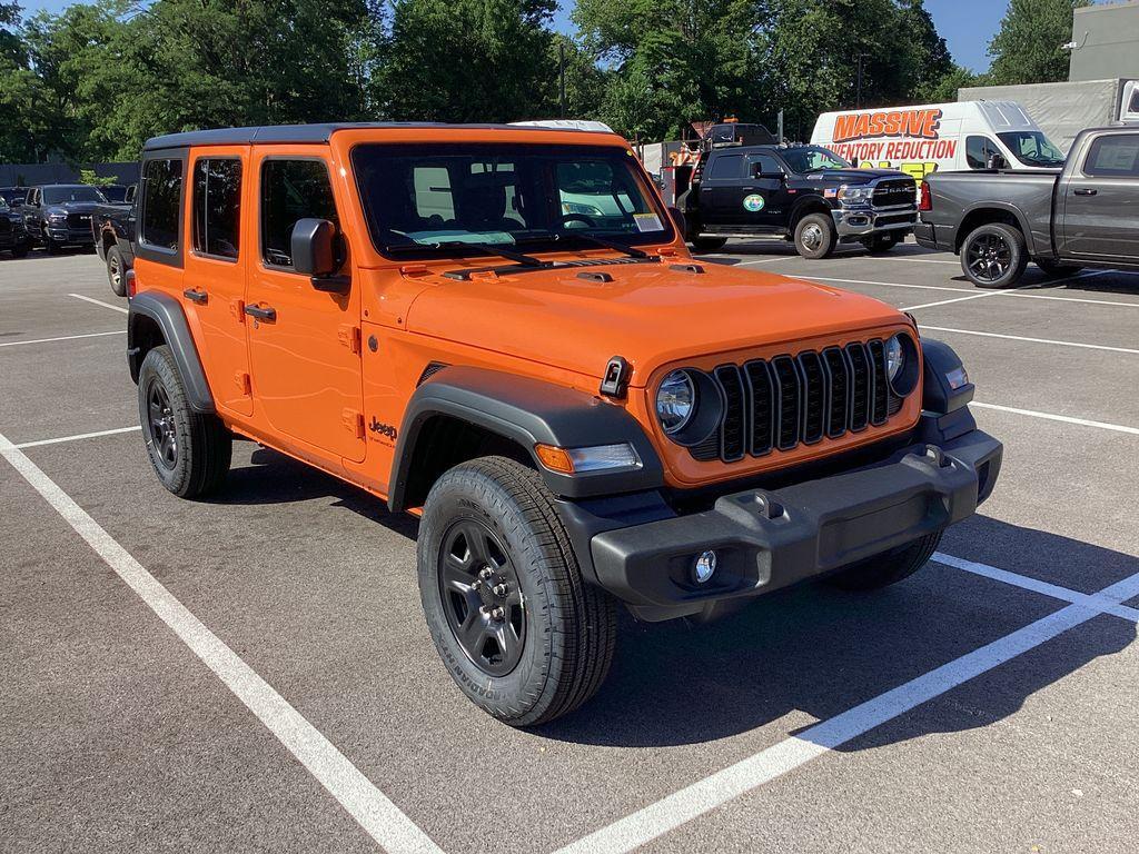 new 2025 Jeep Wrangler car, priced at $40,100