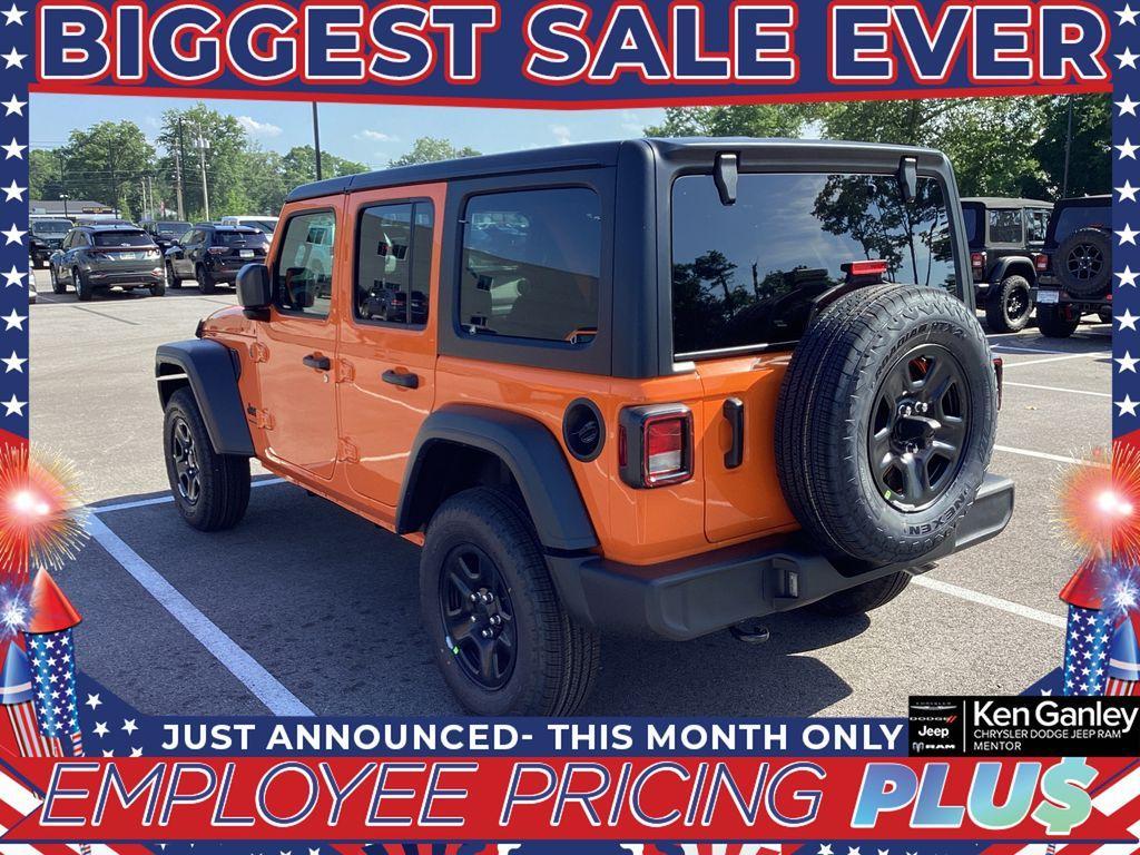 new 2025 Jeep Wrangler car, priced at $40,100